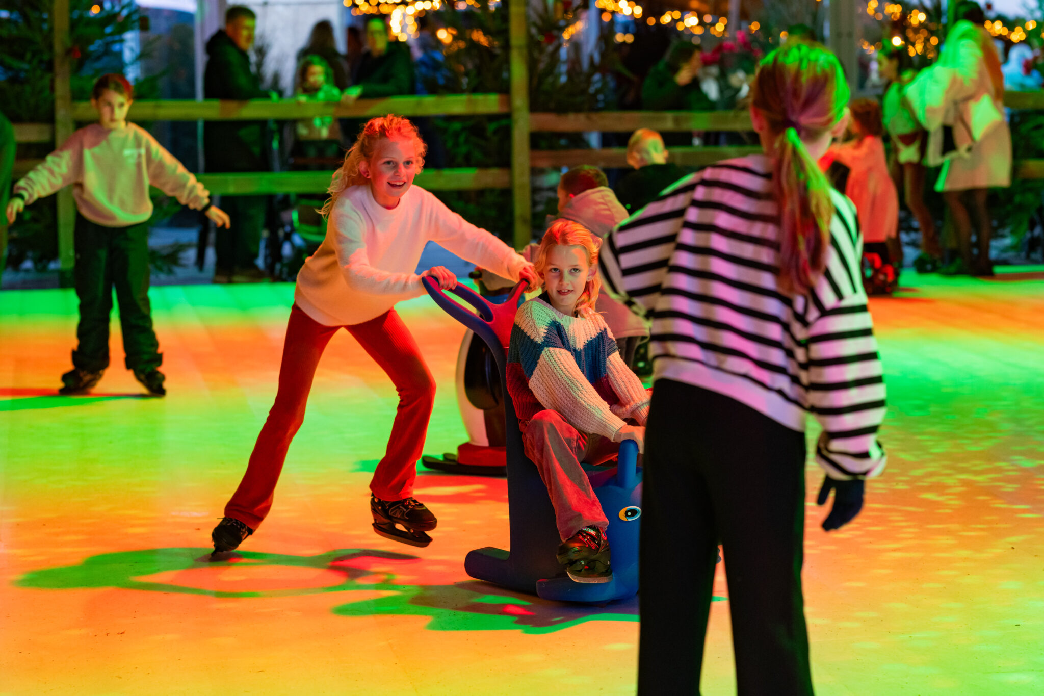Schaatsen tijdens Winterhart Sittard